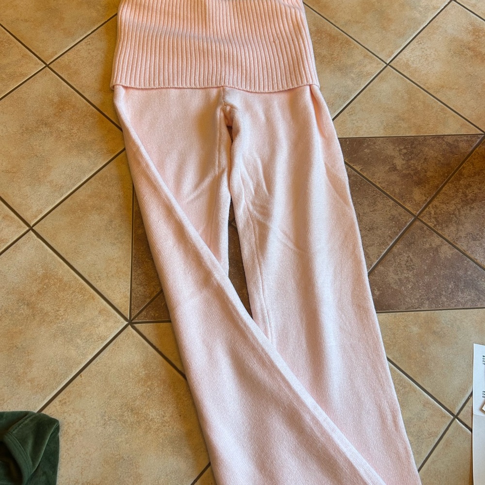 Frankie's Bikinis Light Pink Kids Casual Bottoms